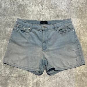 Banana republic high rise denim shorts